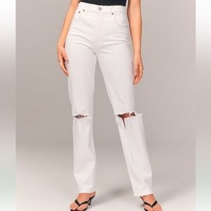 Abercrombie & Fitch Ultra High Rise 90s Straight Jean